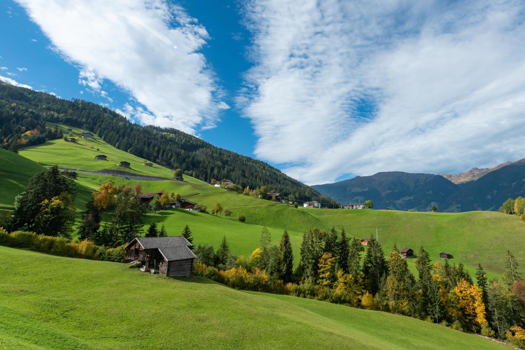 Ferienwohnung Ausblick Zillertal Hainzenberg Exterior photo